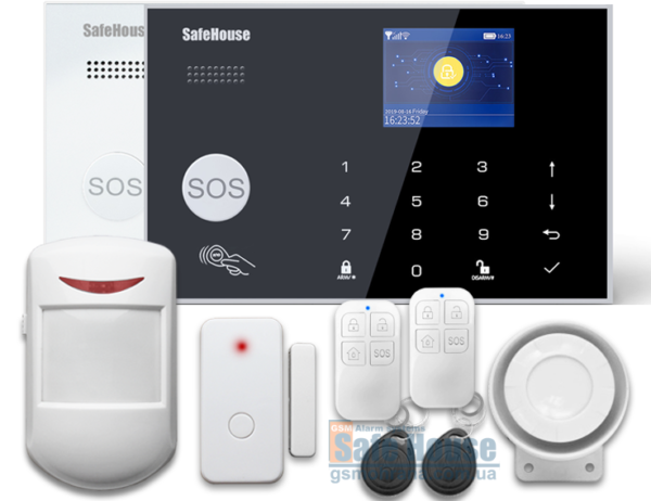 Система GSM WIFI сигнализации SH-030GW | Система GSM WIFI сигналізації SH-030GW