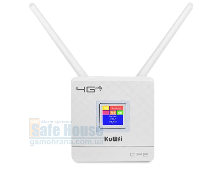 4G LTE WIFI роутер с цветным LCD дисплеем KuWFi CPF903 | 4G LTE WIFI роутер із кольоровим LCD дисплеєм KuWFi CPF903