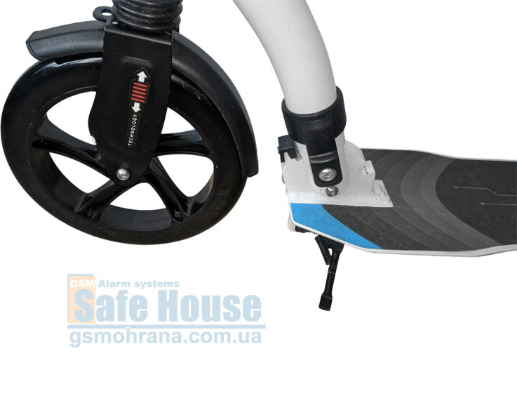 Складной двухколесный самокат Scooter SUNSHINE SC180314-white | Складаний двоколісний самокат Scooter SUNSHINE SC180314-white